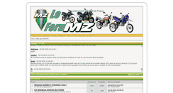 Desktop Screenshot of forum.moto-mz.fr